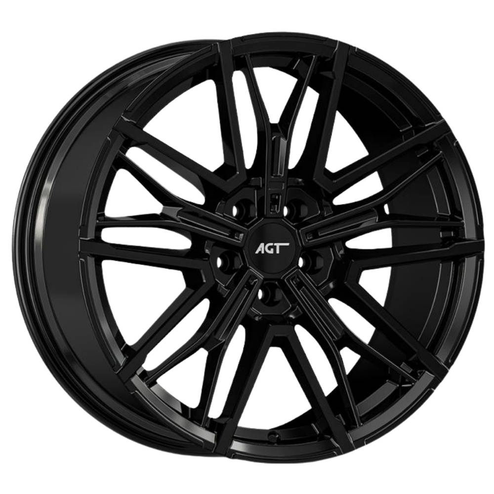 AGT Wheels 19 inç 5*112 ET38 Parlak Siyah Jant Takımı (J-6248)