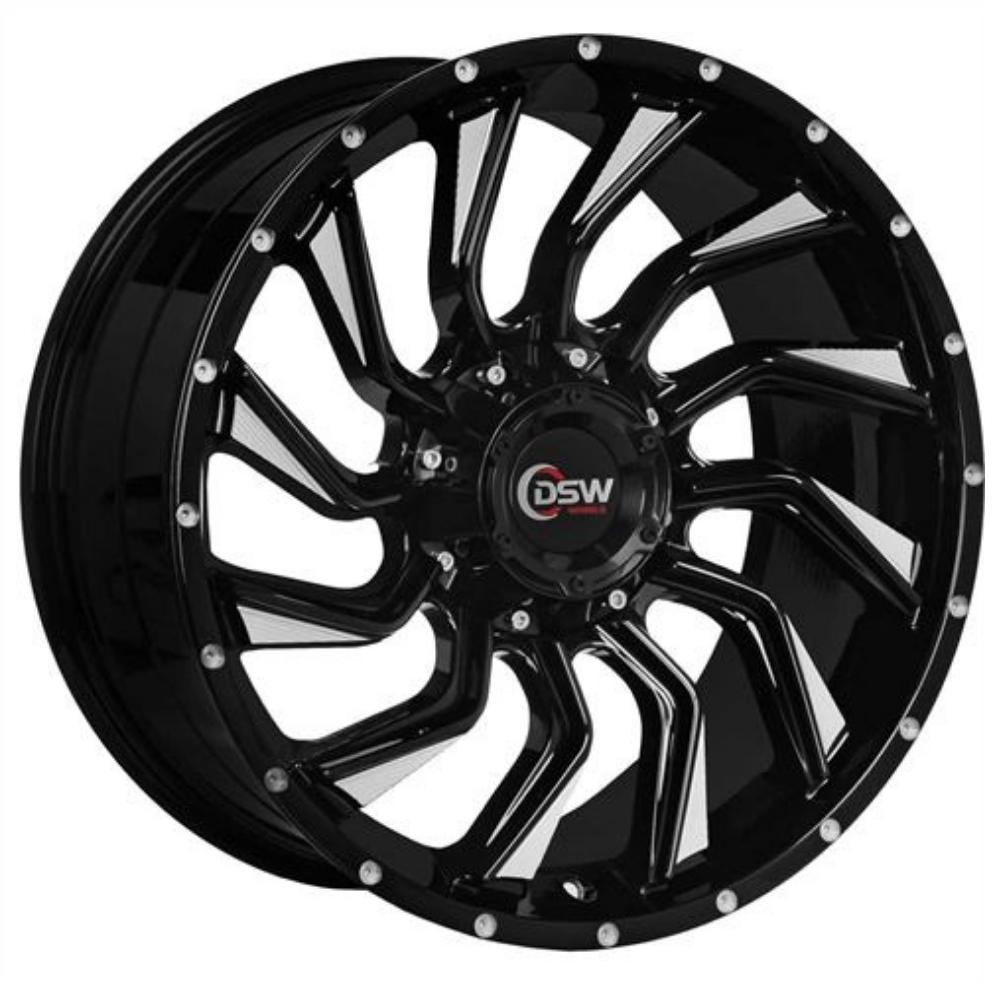 DSW 20 inç 6*139.7 ET00 Metalik Gri Jant Takımı (J-6282)