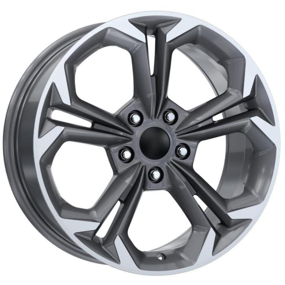 Kormetal 17 inç 5*114 ET40 Füme Jant Takımı (J-4829)