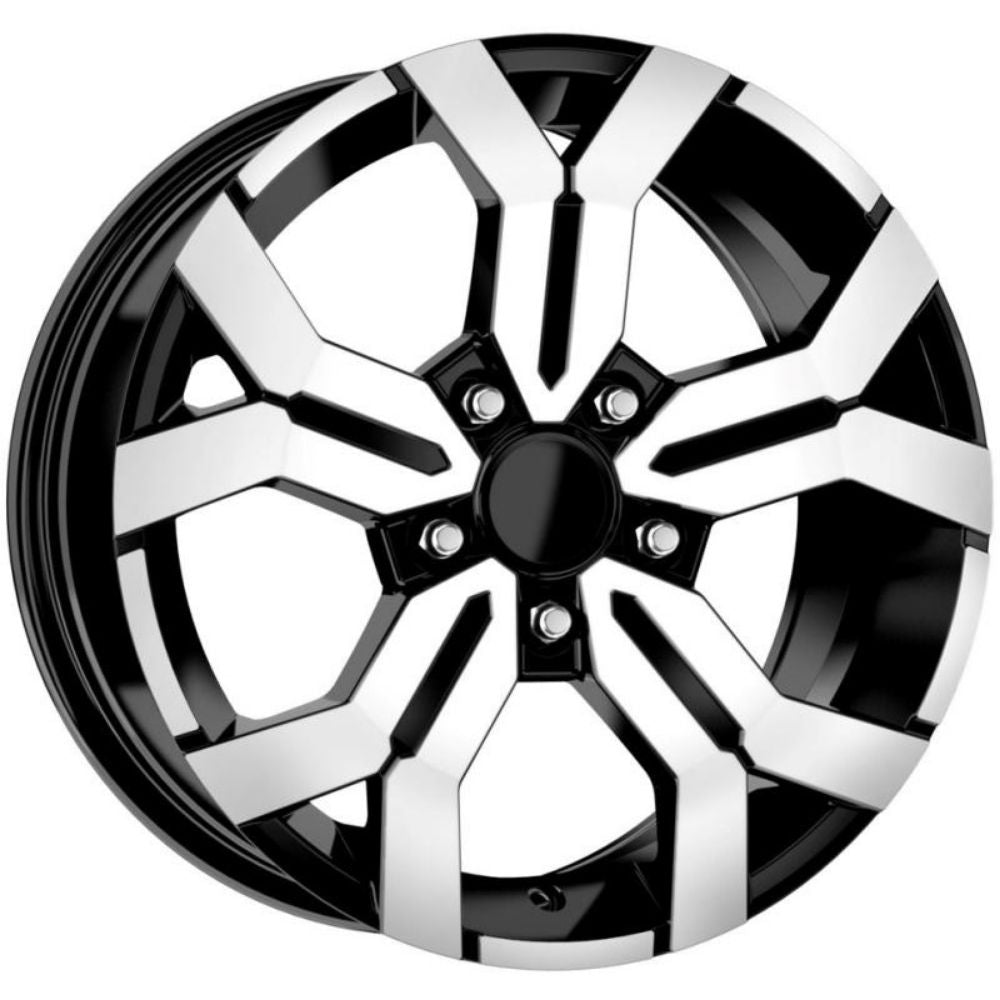 Kormetal 16 inç 5*114 ET40 Parlak Siyah Jant Takımı (J-4830)