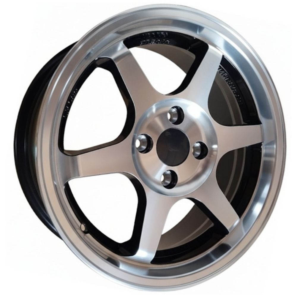 Kormetal 15 inç 4*100 ET35 Parlak Siyah Jant Takımı (J-4838)