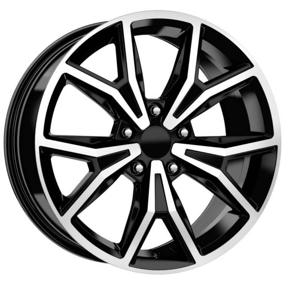 Kormetal 17 inç 5*112 ET40 Parlak Siyah Jant Takımı (J-4869)