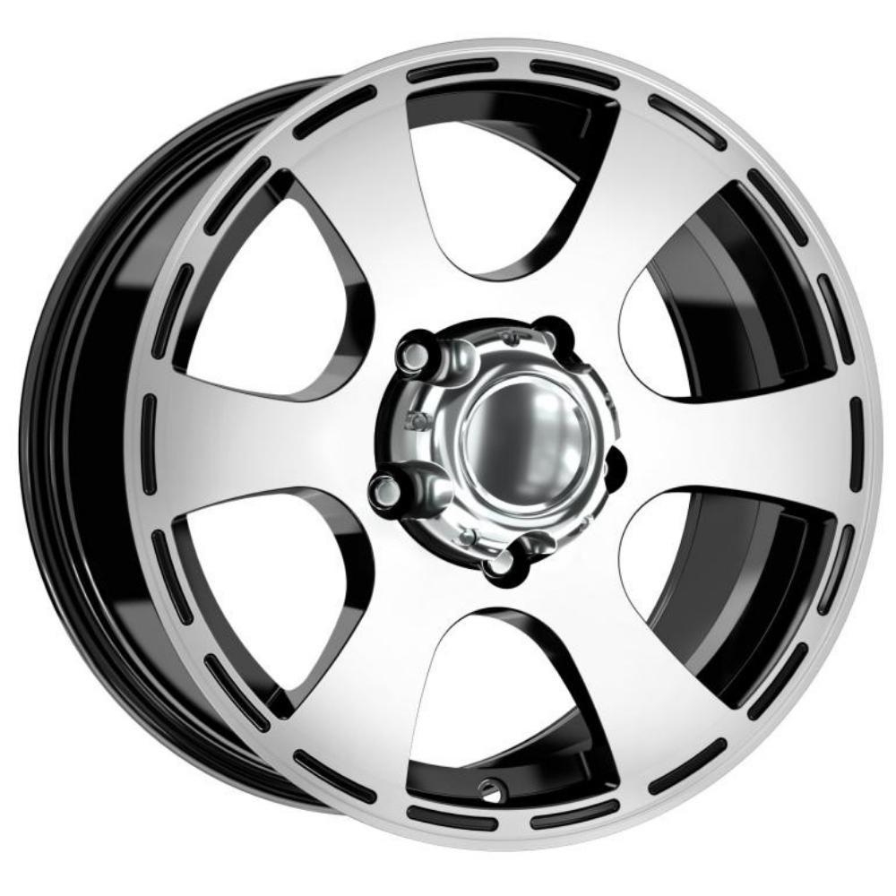 Kormetal 16 inç 5*130 ET35 Parlak Siyah Jant Takımı (J-4908)