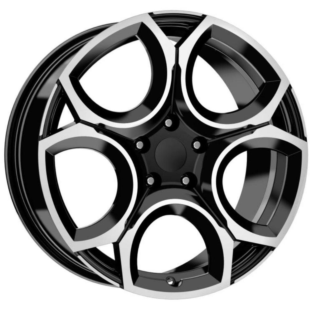 Kormetal 18 inç 5*112 ET45 Parlak Siyah Jant Takımı (J-4918)