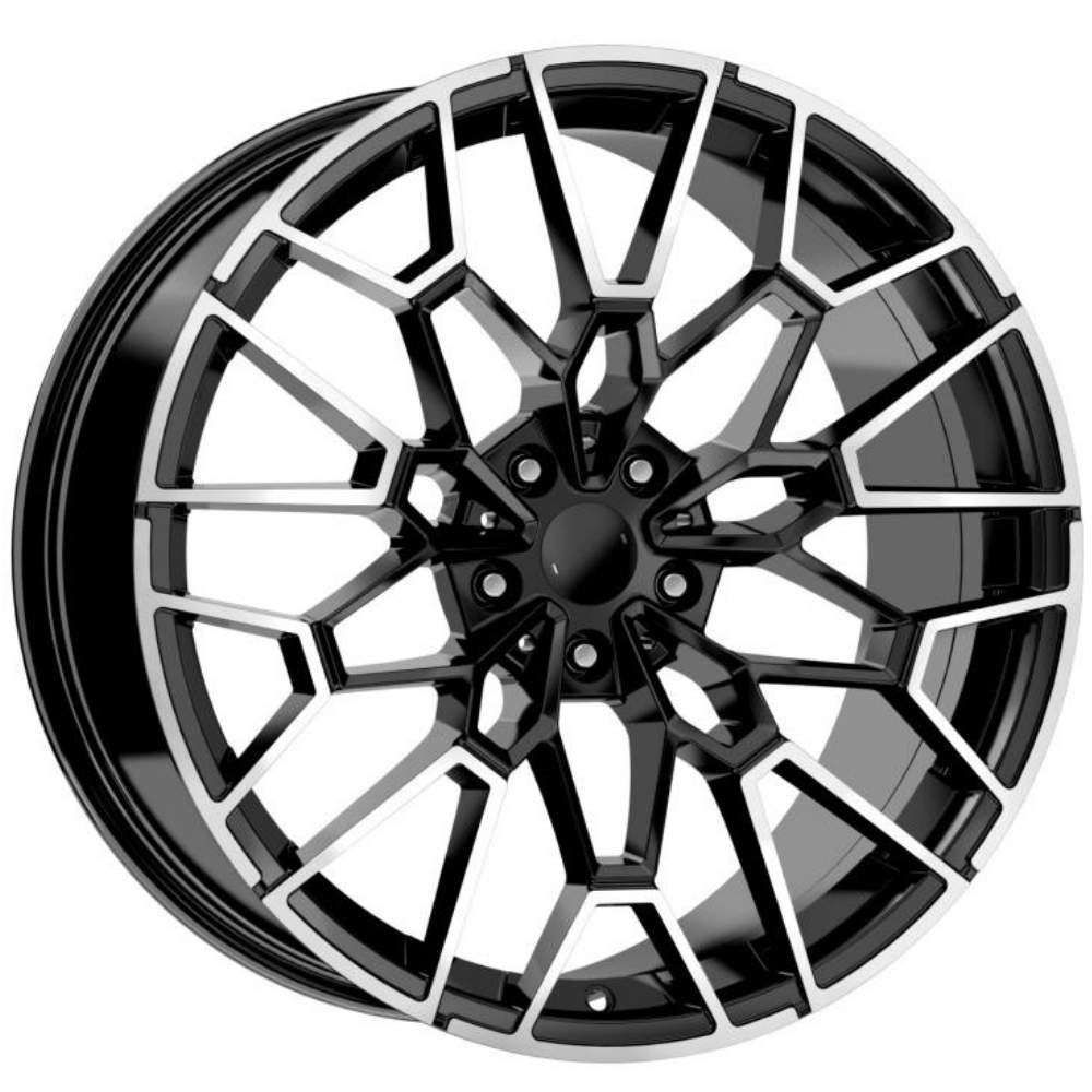 Kormetal 20 inç 5*112 ET30 Parlak Siyah Jant Takımı (J-4940)