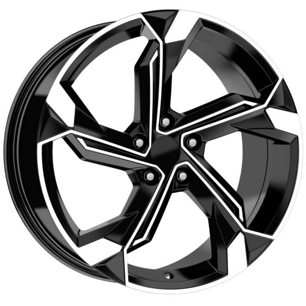 Kormetal 18 inç 5*112 ET30 Parlak Siyah Jant Takımı (J-4966)