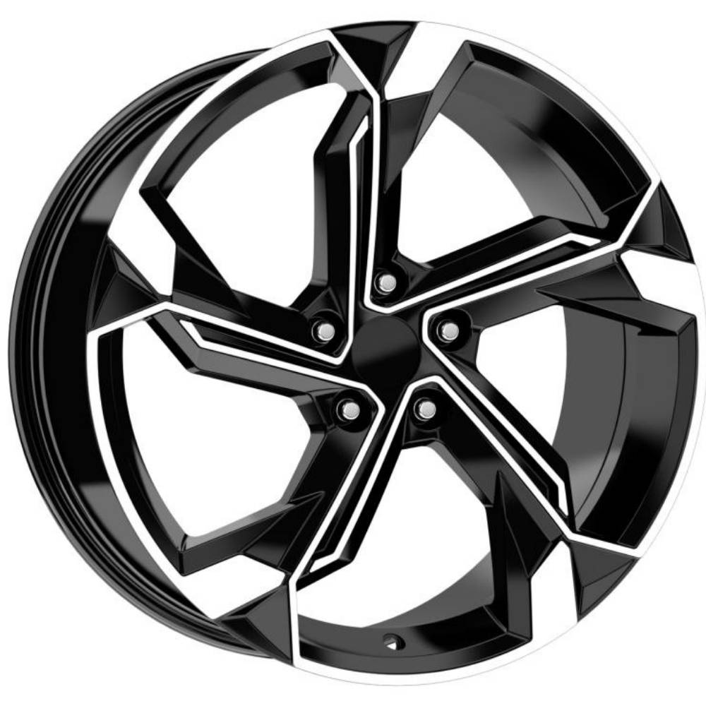 Kormetal 19 inç 5*112 ET30 Parlak Siyah Jant Takımı (J-4969)