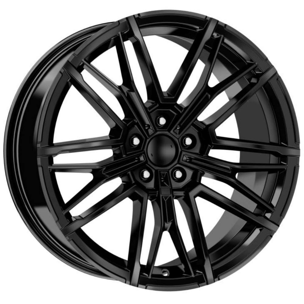 Kormetal 19 inç 5*112 ET40 Siyah Jant Takımı (J-5006)