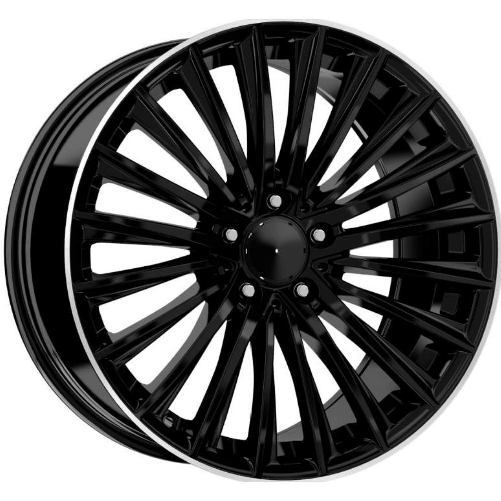 Kormetal 19 inç 5*112 ET38 Siyah Jant Takımı (J-5042)