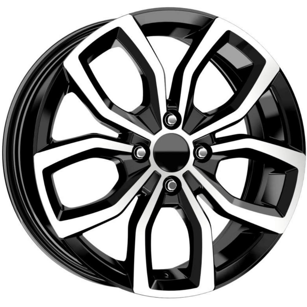 Kormetal 16 inç 5*114 ET44 Parlak Siyah Jant Takımı (J-5051)