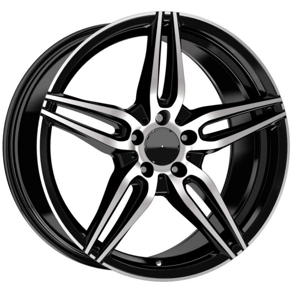 Kormetal 18 inç 5*112 ET48 Parlak Siyah Jant Takımı (J-5059)