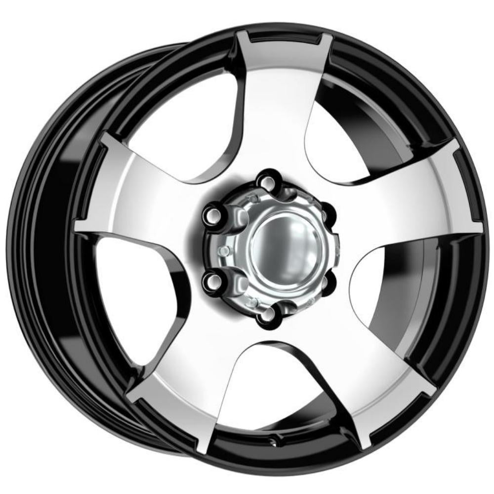 Kormetal 16 inç 6*130 ET30 Parlak Siyah Jant Takımı (J-5078)