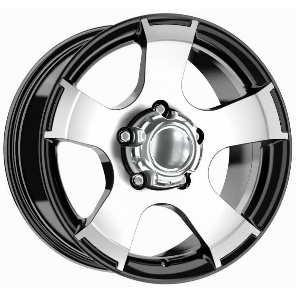 Kormetal 16 inç 5*114 ET25 Parlak Siyah Jant Takımı (J-5075)