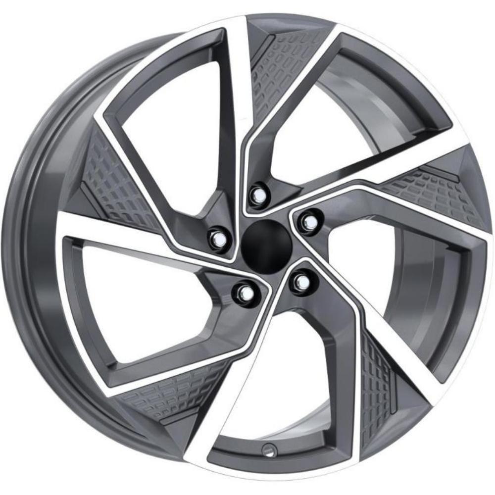 Kormetal 19 inç 5*112 ET35 Füme Jant Takımı (J-5187)