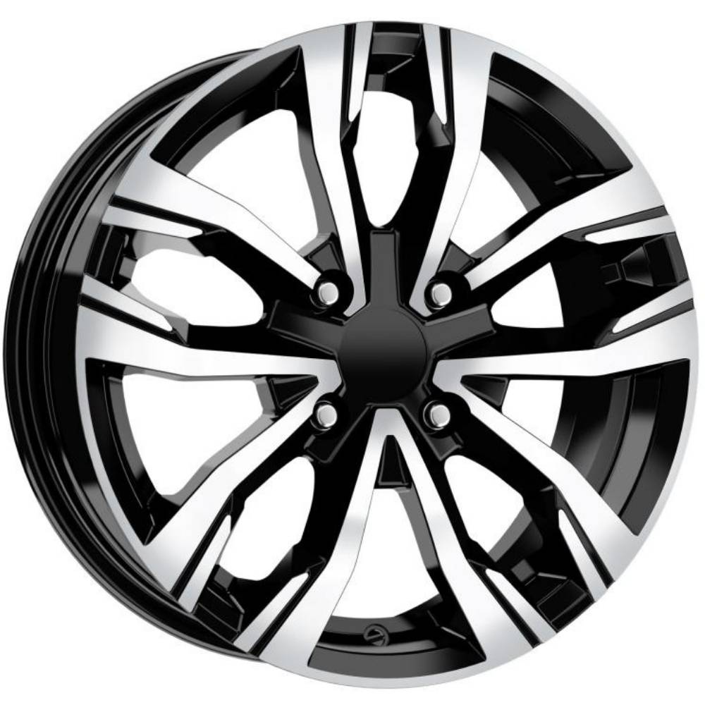 Kormetal 16 inç 4*100 ET40 Parlak Siyah Jant Takımı (J-5190)