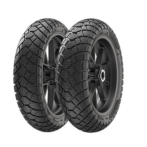 Anlas Winter Grip 2 SC-500 TVS Raider 90/90-17 ve 110/80-17 Motosiklet Ön-Arka Takım Lastiği - KolayOto