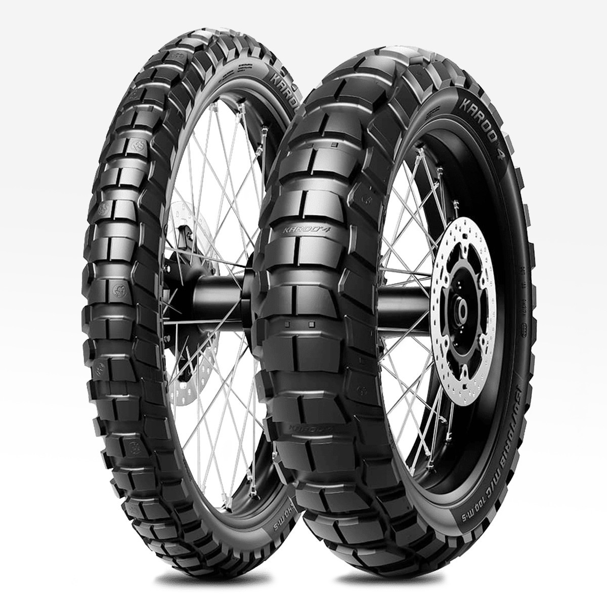 Metzeler Karoo 4 120/70R19 60T ve 170/60R17 72T M+S Motosiklet Ön-Arka Takım Lastiği - KolayOto