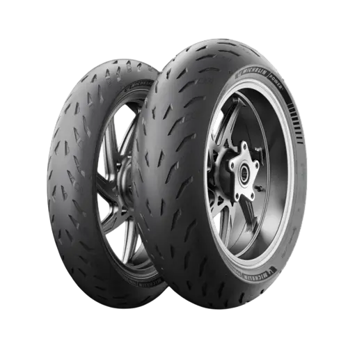 Michelin Power 5 120/70-17 ve 200/55-17 Motosiklet Ön-Arka Takım Lastiği - KolayOto