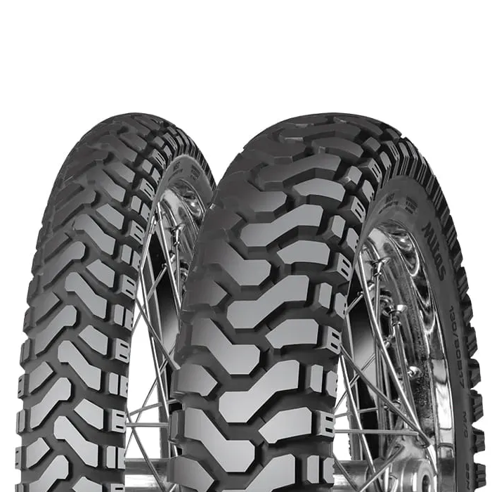 Mitas E07 Enduro Trail 110/80-19 ve 140/80-17 Motosiklet Ön-Arka Takım Lastiği - KolayOto