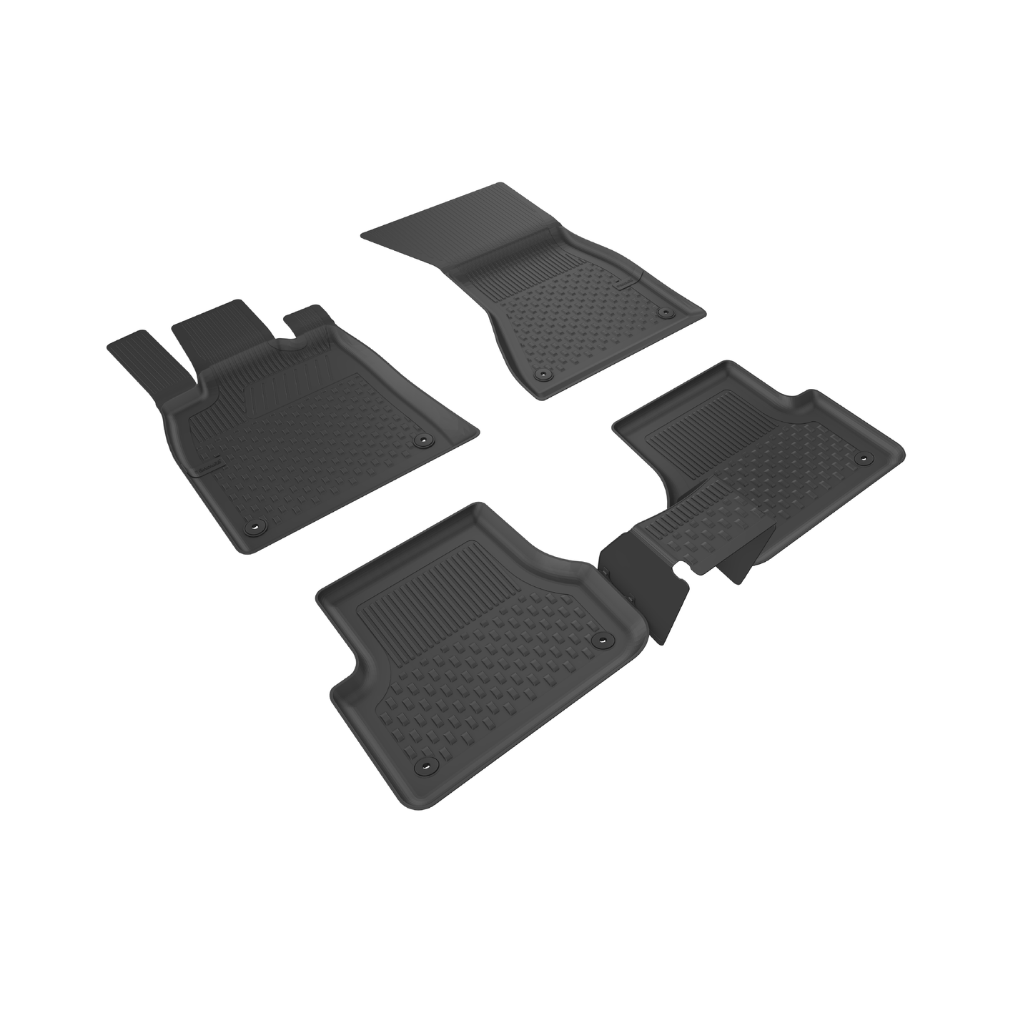 Sahler Audi A7 (C7) 2010-2018 Uyumlu 4.5D Havuzlu Siyah Oto Paspas Takımı - KolayOto