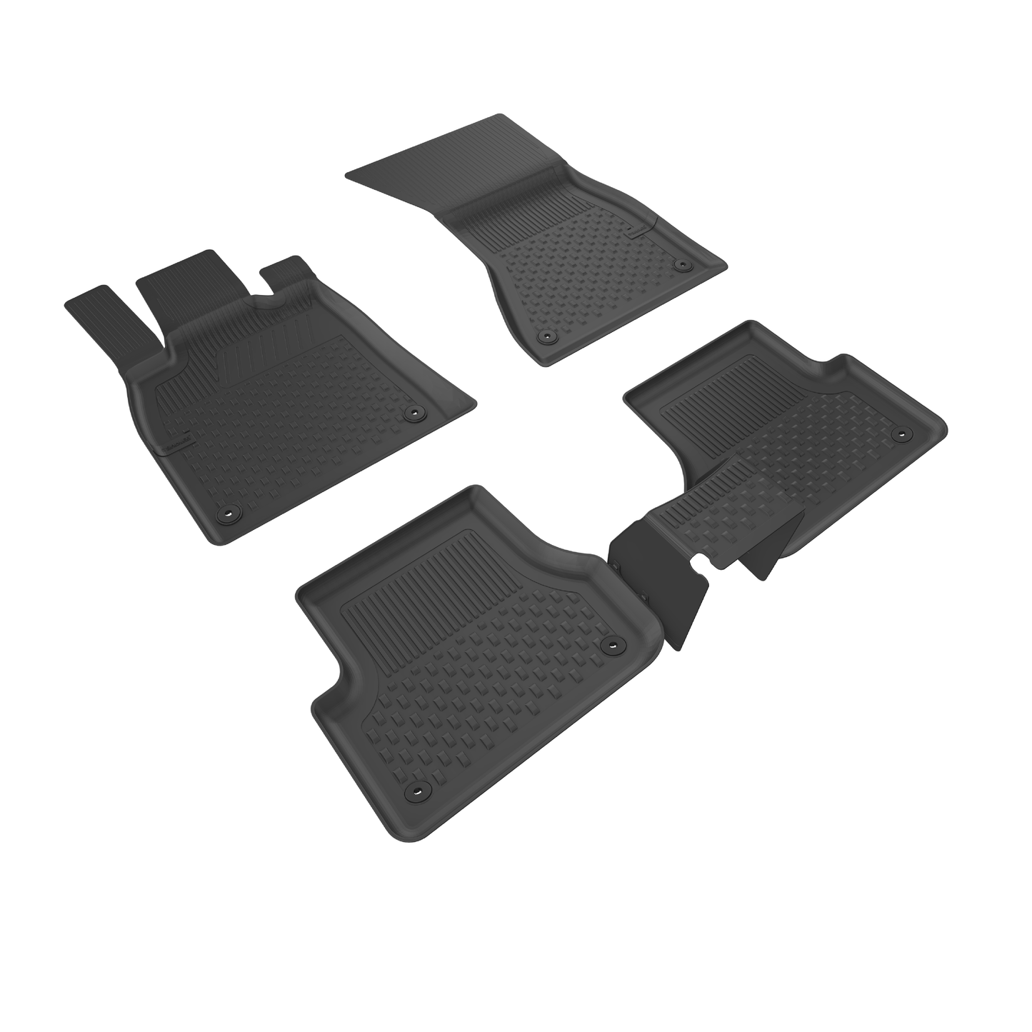 Sahler BMW 3 Serisi E46 1998-2005 Uyumlu 4.5D Havuzlu Siyah Oto Paspas Takımı - KolayOto