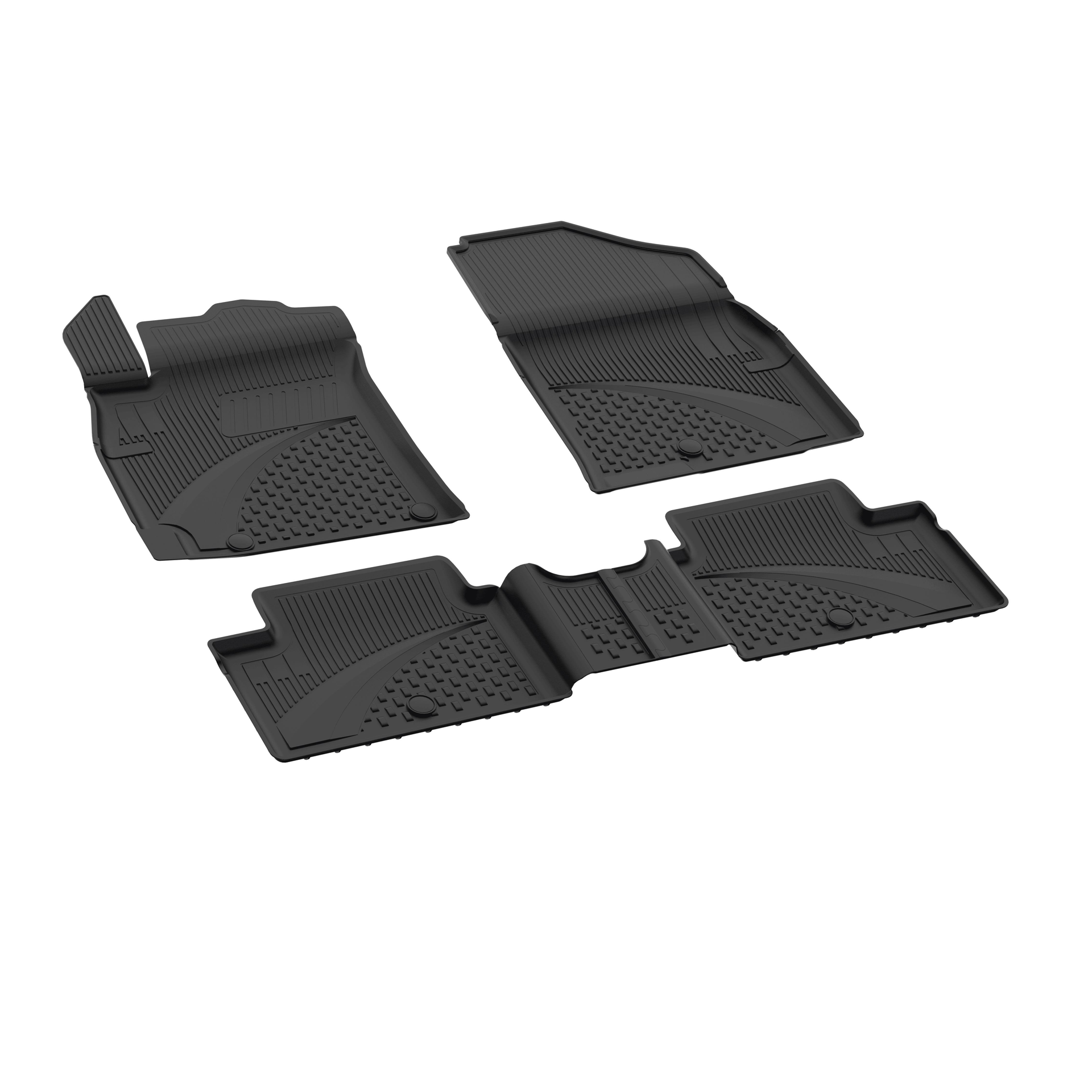 Sahler Hyundai i30 2017+ Uyumlu 4.5D Havuzlu Siyah Oto Paspas Takımı - KolayOto