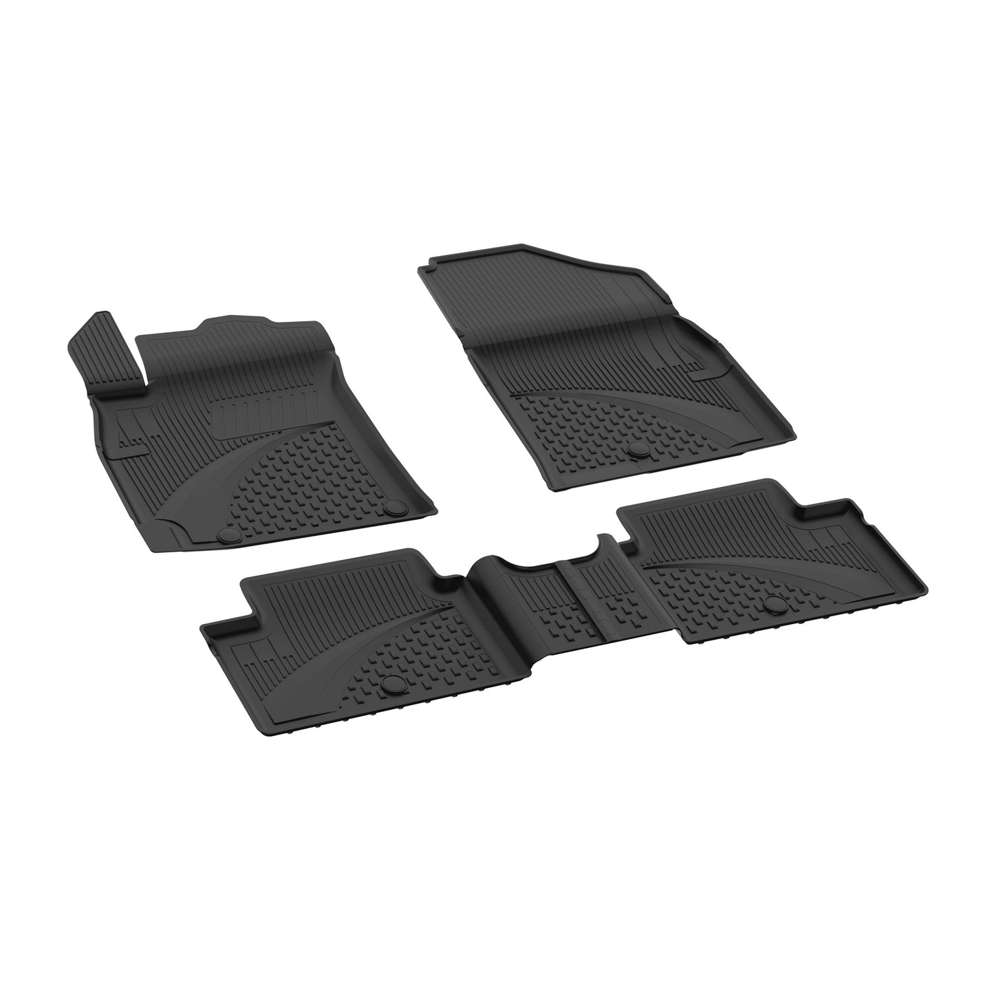 Sahler Kia ProCeed – XCeed - Ceed 2018+ Uyumlu 4.5D Havuzlu Siyah Oto Paspas Takımı - KolayOto