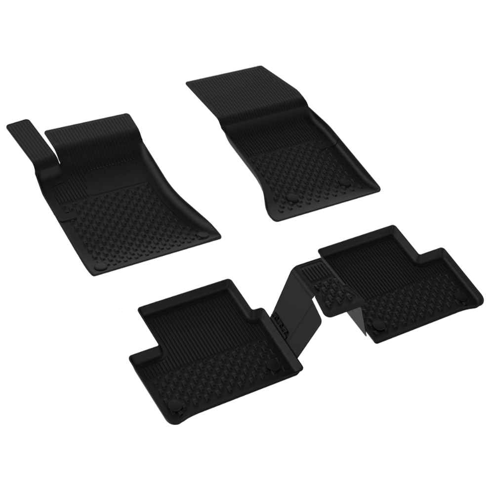 Sahler Mercedes CLA C118 2019-2025 Uyumlu 4.5D Havuzlu Siyah Oto Paspas Takımı