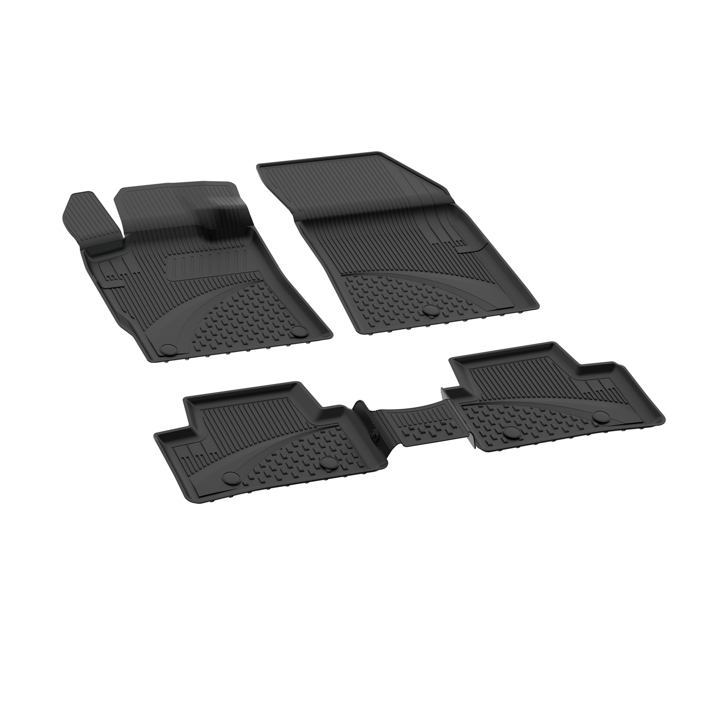 Sahler Peugeot 308 2022+ Uyumlu 4.5D Havuzlu Siyah Oto Paspas Takımı - KolayOto