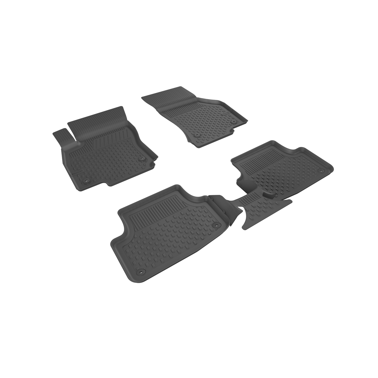 Sahler Skoda Octavia 2013-2020 Uyumlu 4.5D Havuzlu Siyah Oto Paspas Takımı - KolayOto