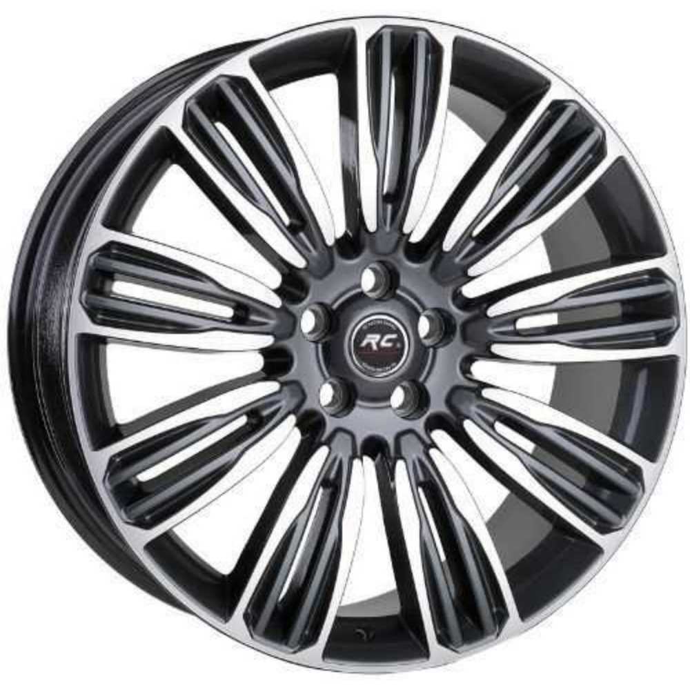 RC 22 inç 5*120 ET49 Füme Jant Takımı (J-5560)