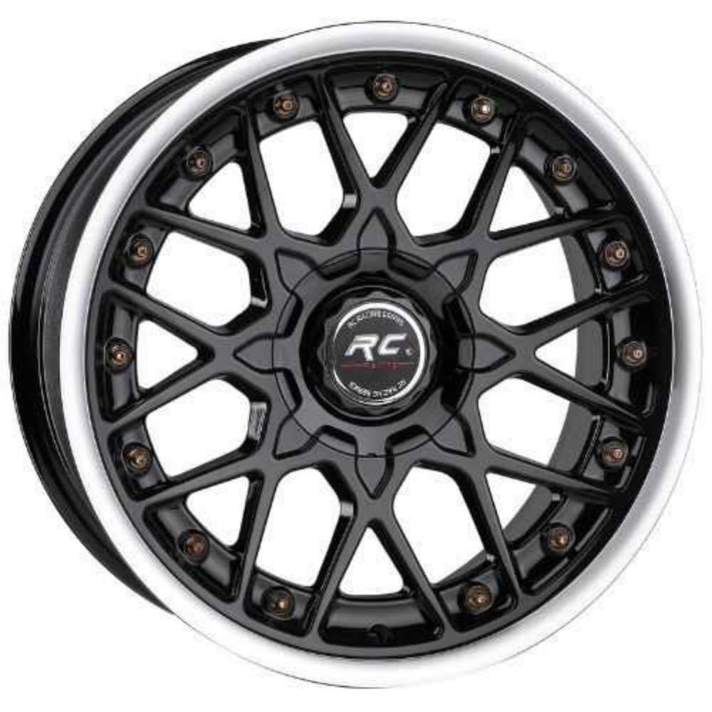 RC 18 inç 5*112/120 ET20 Siyah-Beyaz Jant Takımı (J-5776)