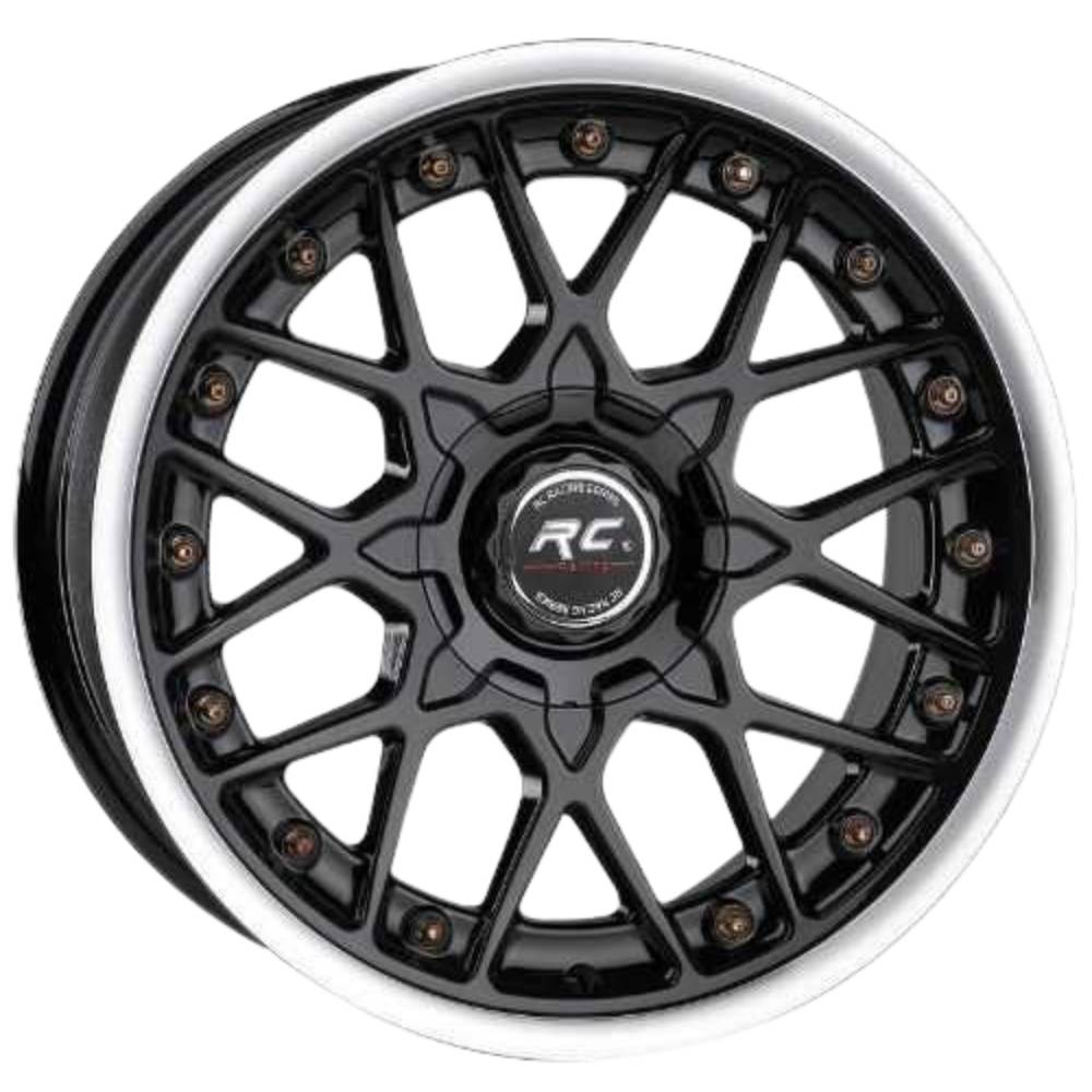 RC 18 inç 5*112/120 ET20 Siyah-Beyaz Jant Takımı (J-5399)