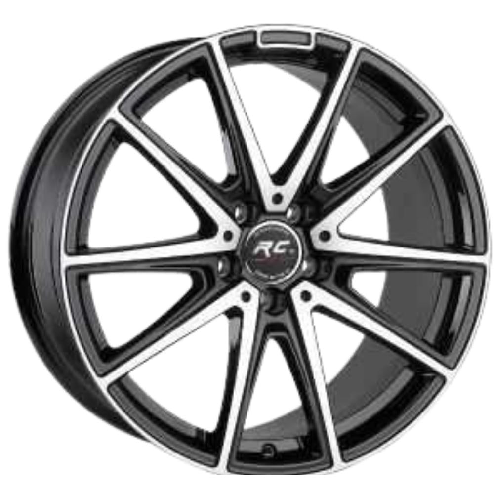 RC 19 inç 5*112 ET48 Siyah Jant Takımı (J-5610)