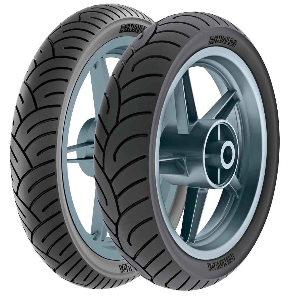 Rinaldi HB37 Yamaha Cygnus RS 100/90-10 ve 100/90-10 Motosiklet Ön-Arka Takım Lastiği - KolayOto