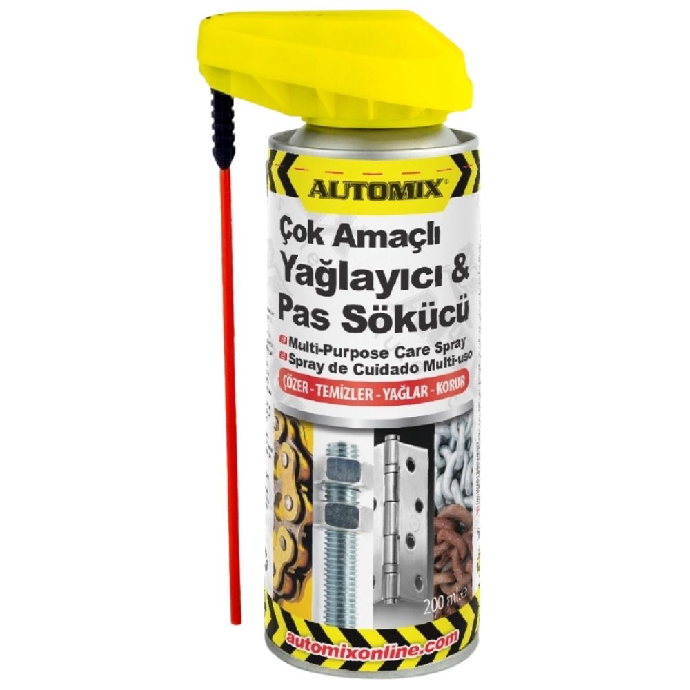 Automix Çok Amaçlı Yağlayıcı ve Pas Sökücü (200 Ml)