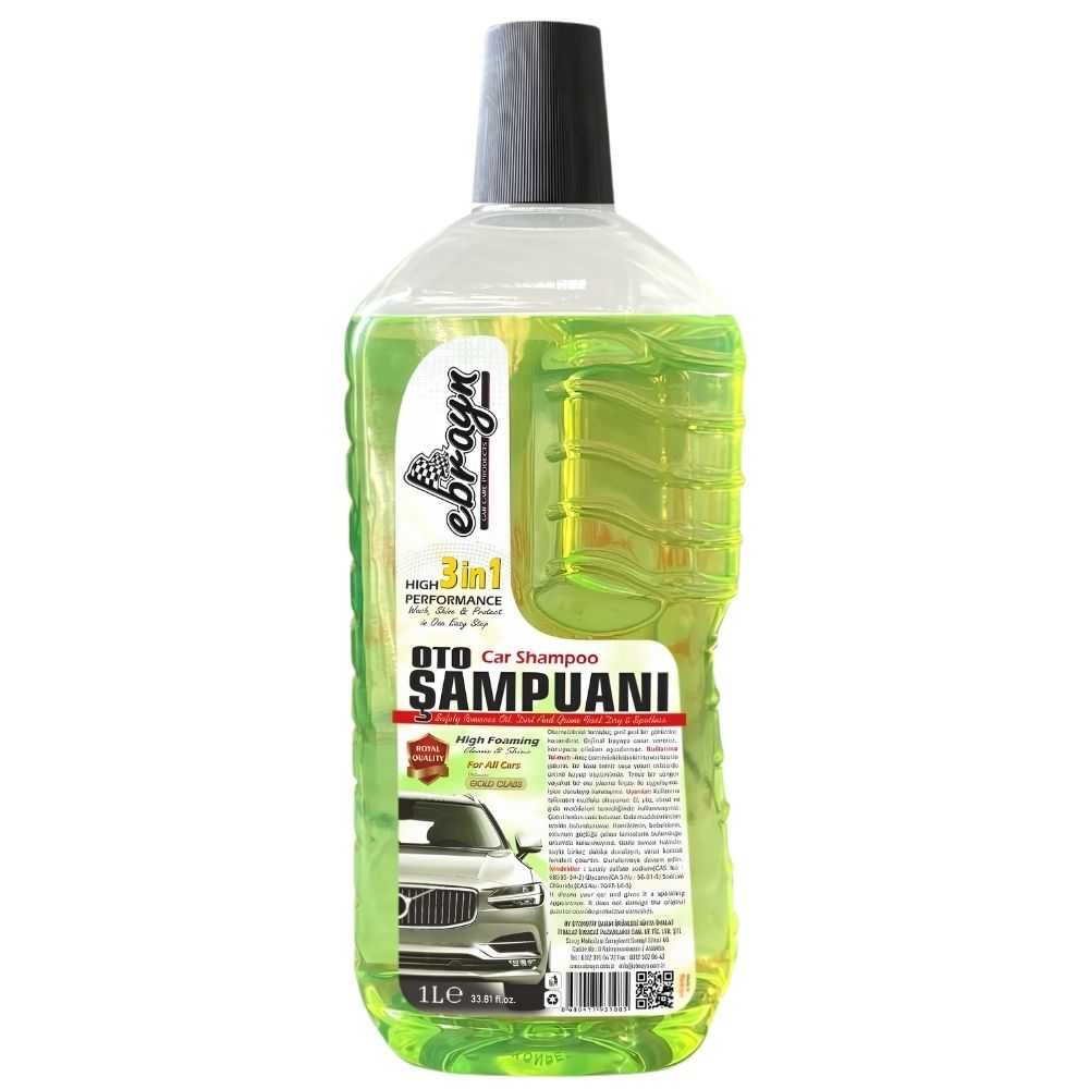 Ebrayn Oto Şampuan (1 Litre)