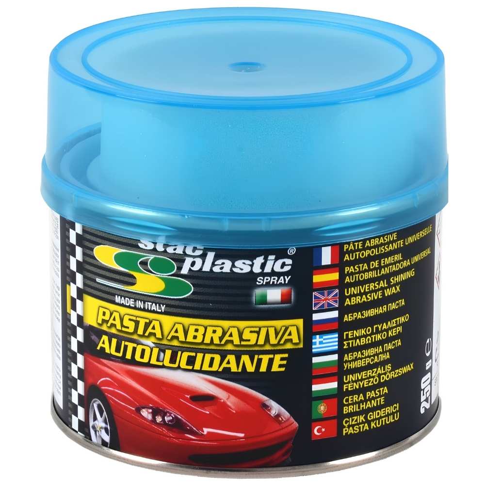 Stac Plastic Mavi Pasta Cila Çizik Giderici (250 Ml)