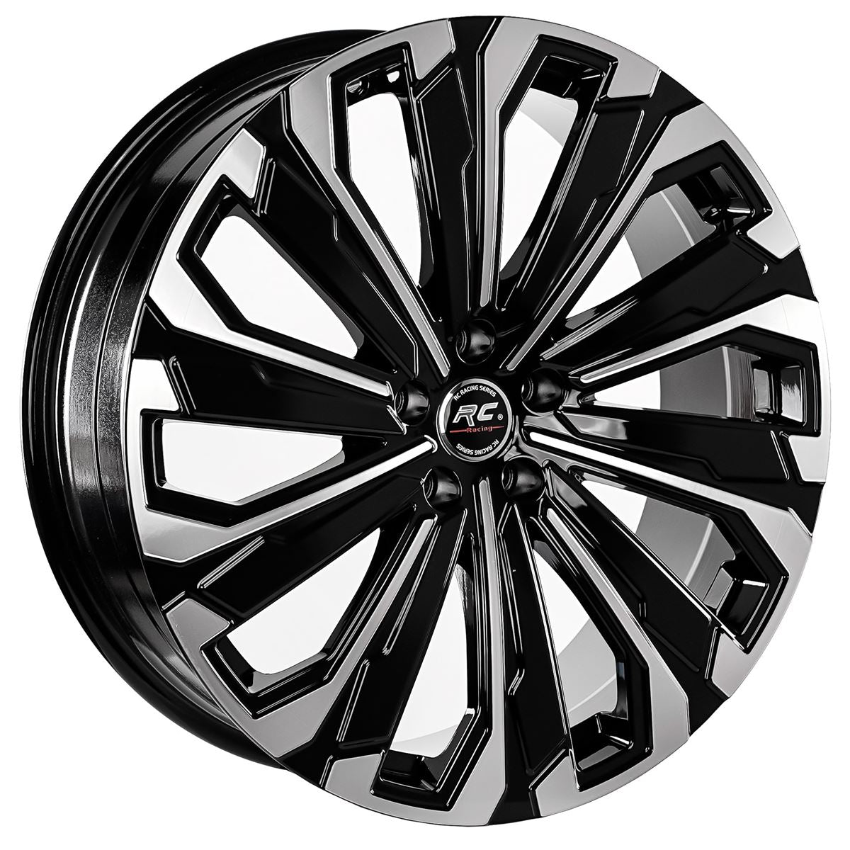 R1 Wheels 20 inç 5*108 ET35 Siyah Jant Takımı (J-3124)