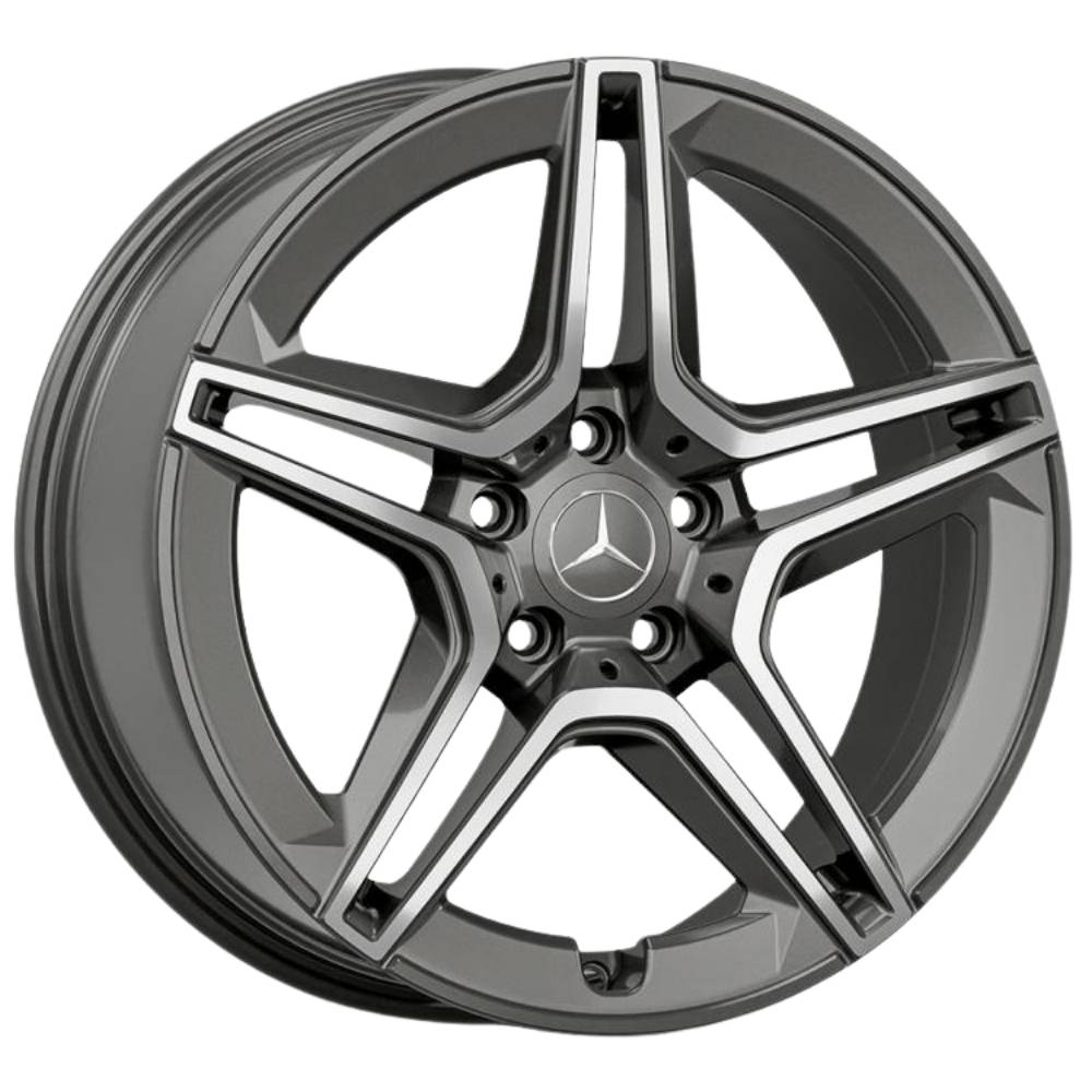 AGT Wheels 17 inç 5*112 ET49 Füme Jant Takımı (J-5911)