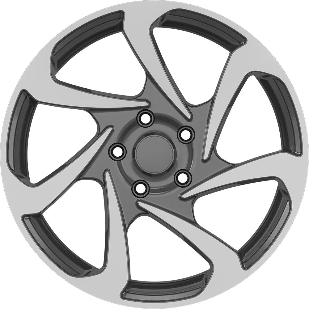 AGT Wheels 18 inç 5*105 ET42 Gri Jant Takımı (J-5917)