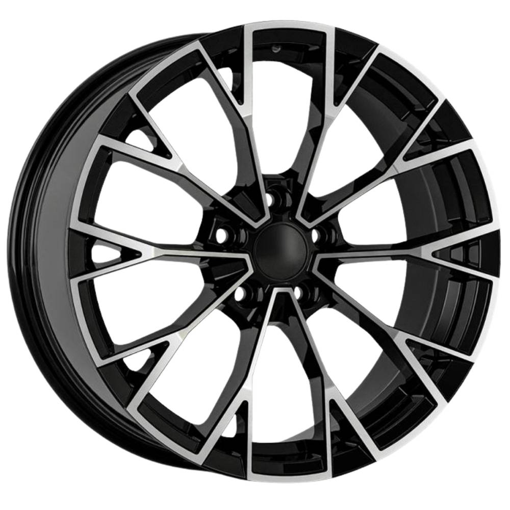 AGT Wheels 19 inç 5*112 ET50 Parlak Siyah Jant Takımı (J-5919)