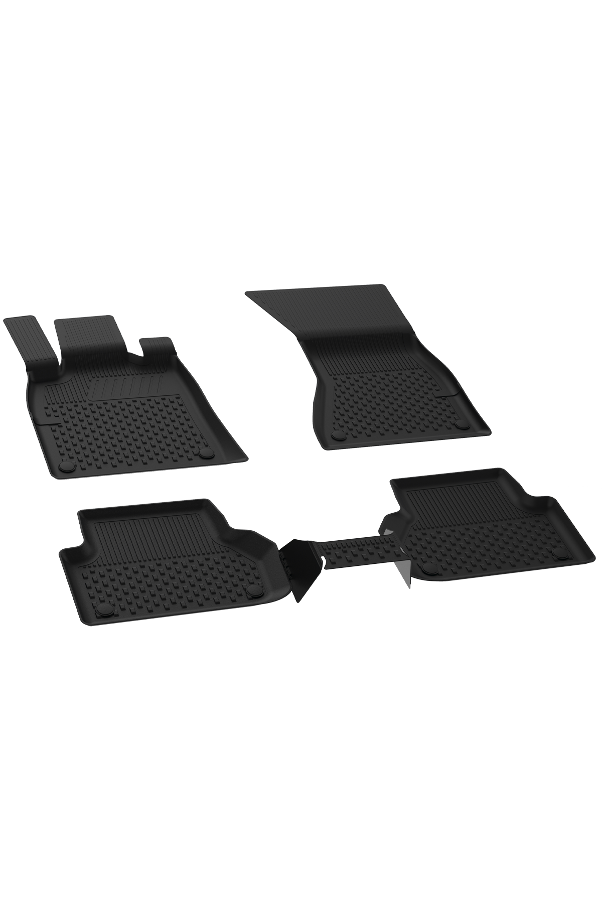 Sahler Audi A4 2016-2024 Uyumlu 4.5D Havuzlu Siyah Oto Paspas Takımı - KolayOto