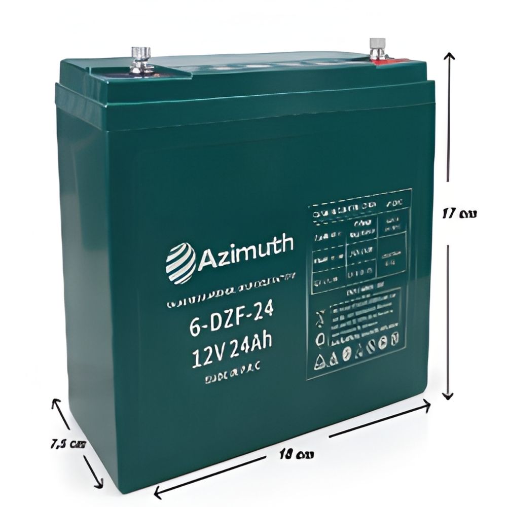 Azimuth 12V 24 Ah Elektirkli Bisiklet Aküsü Modelleri