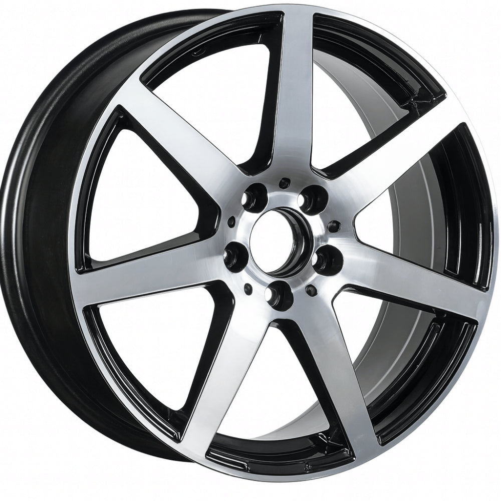 R1 Wheels 18 inç 5*112 ET48 Siyah Jant Takımı (J-4140)