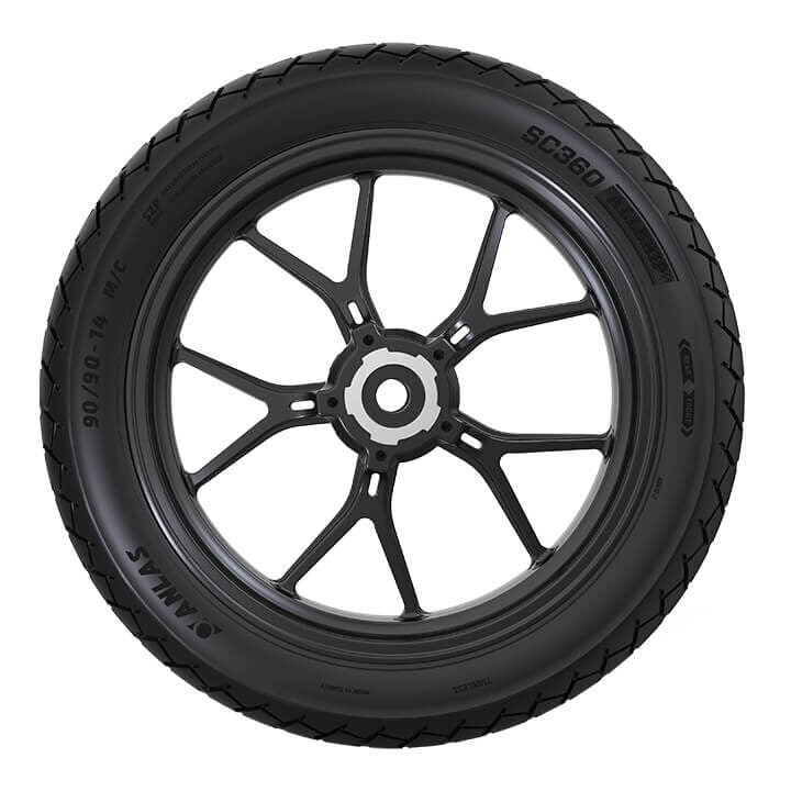Anlas SC-360 AllGrip 80/90-14 ve 90/90-14 Motosiklet Ve Scooter Ön-Arka Takım Lastiği - KolayOto