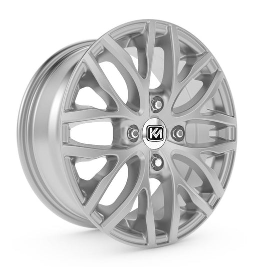 R1 Wheels 15 inç 4*100 ET35 Metalik Gri Jant Takımı (J-445)