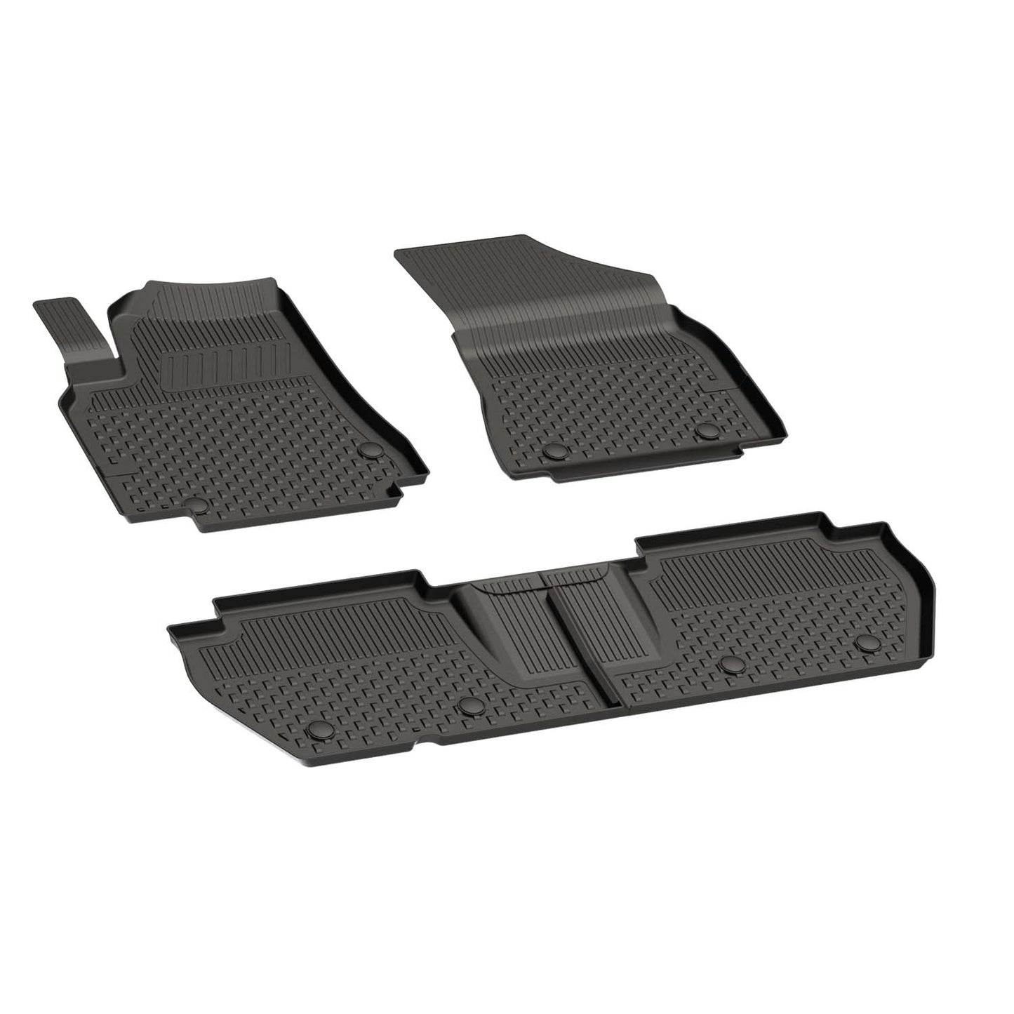 Sahler Citroen Berlingo 2008-2019 Uyumlu 4.5D Havuzlu Siyah Oto Paspas Takımı - KolayOto