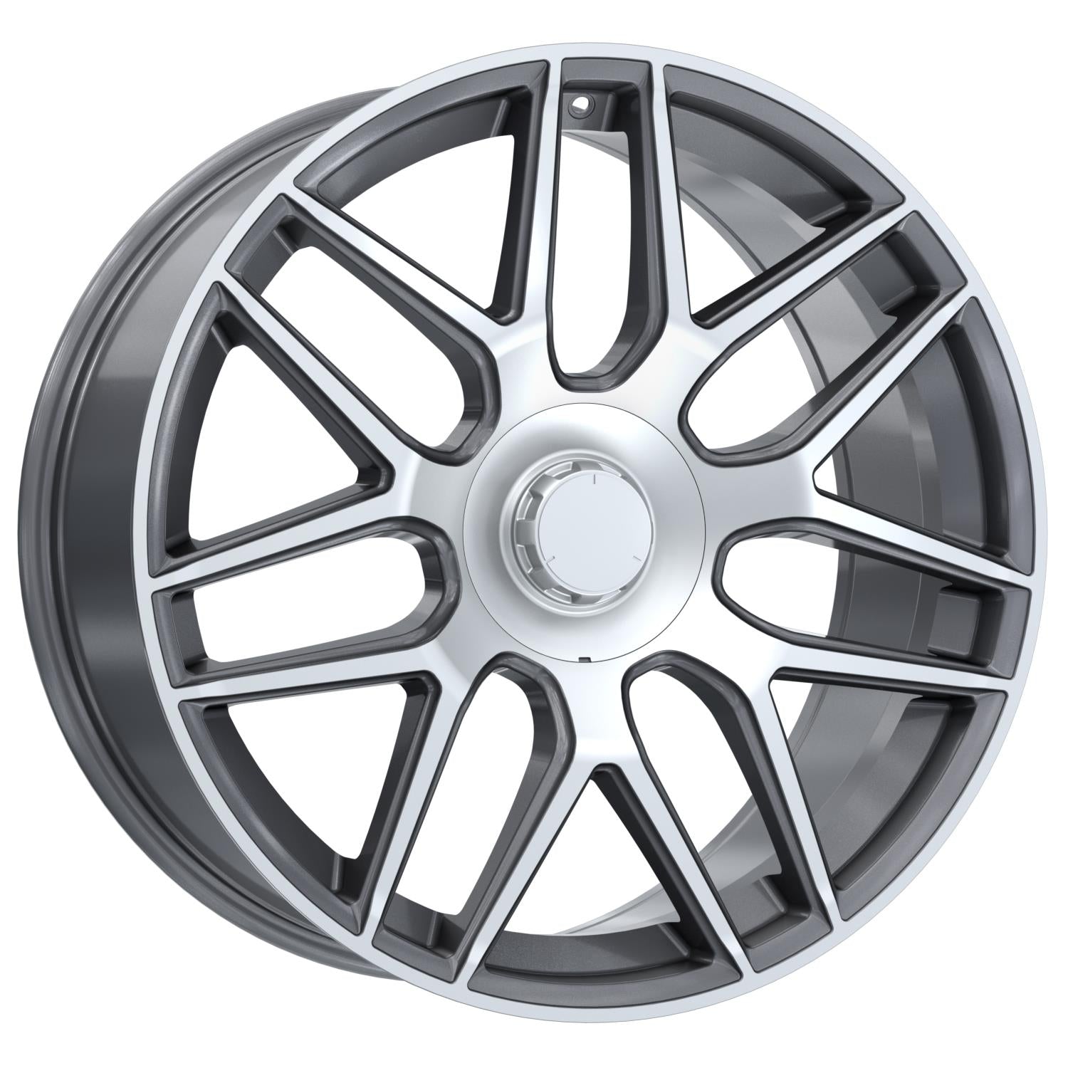 R1 Wheels 22 inç 5*130 ET40 Füme Jant Takımı (J-3782)
