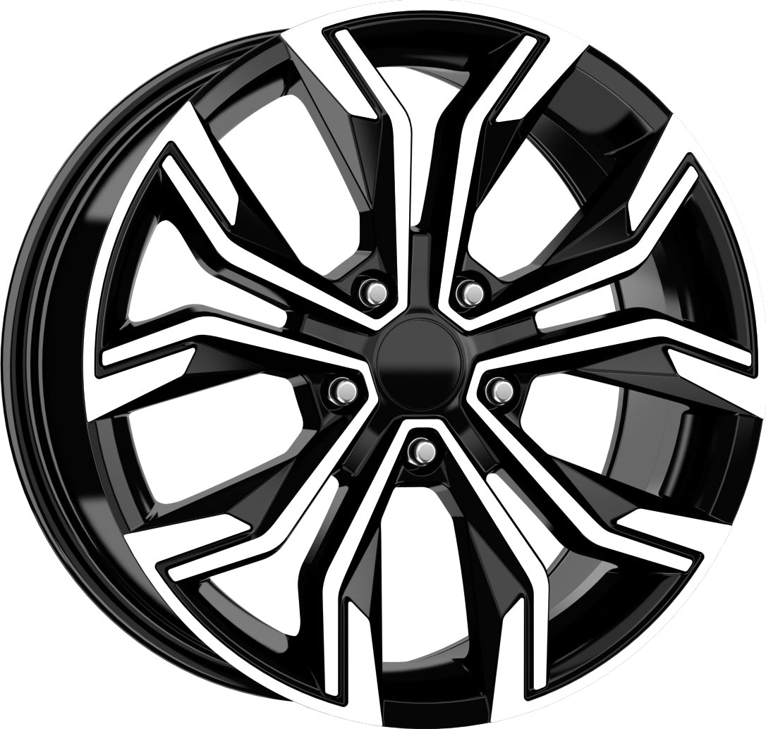 STW 16 inç 5*114.3 ET35 Parlak Siyah Jant Takımı (J-2142) - KolayOto